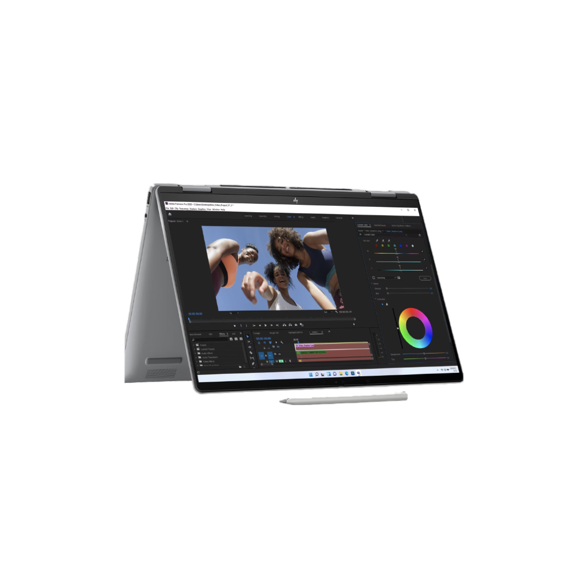 لپ‌تاپ 14 اینچ اچ‌پی مدل ENVY X360 14-ES1013DX با پردازنده Intel Core 5 120U، رم 8 گیگابایت و حافظه 512 گیگابایت SSD، نمایشگر لمسی IPS